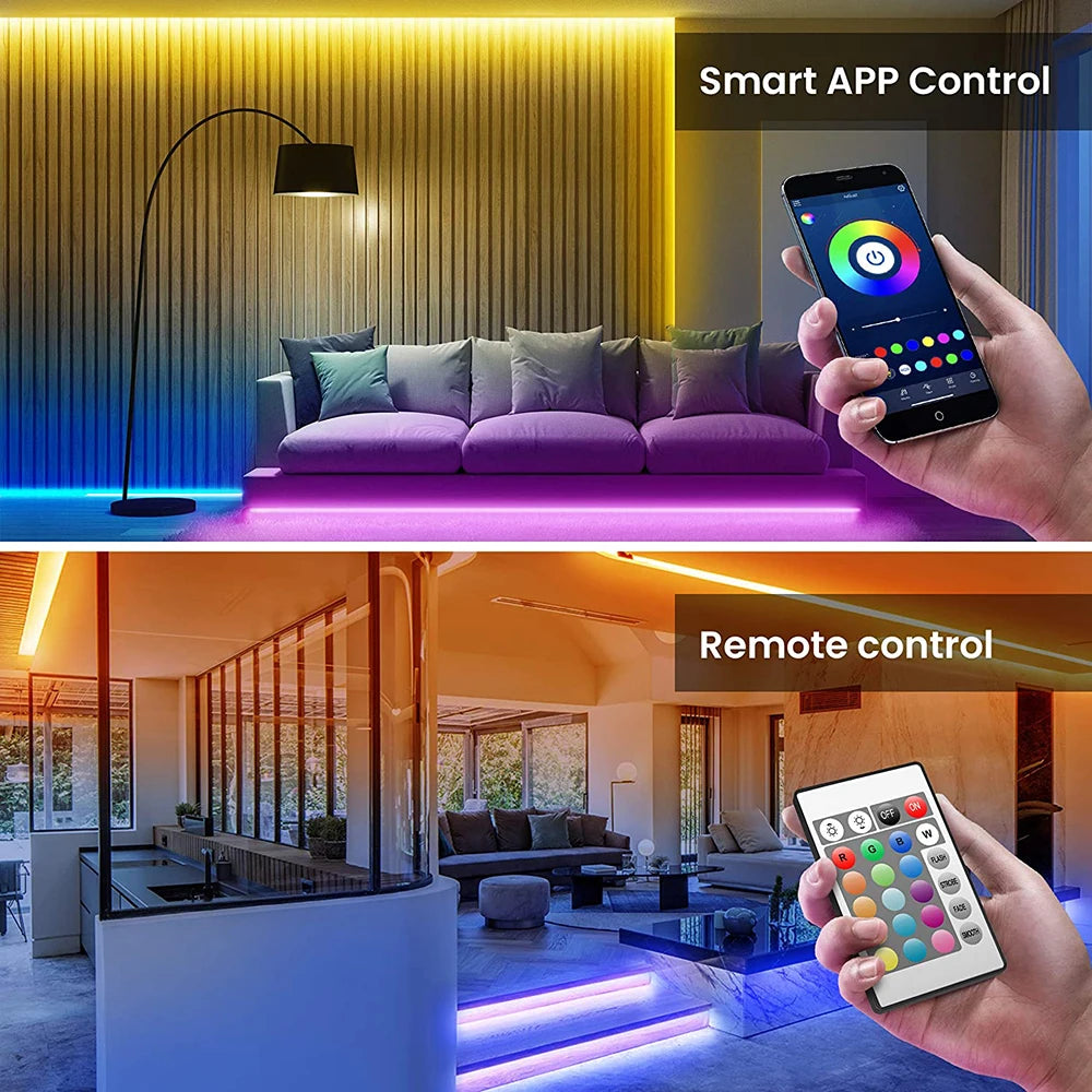GlowFlex RGB Bluetooth Strips