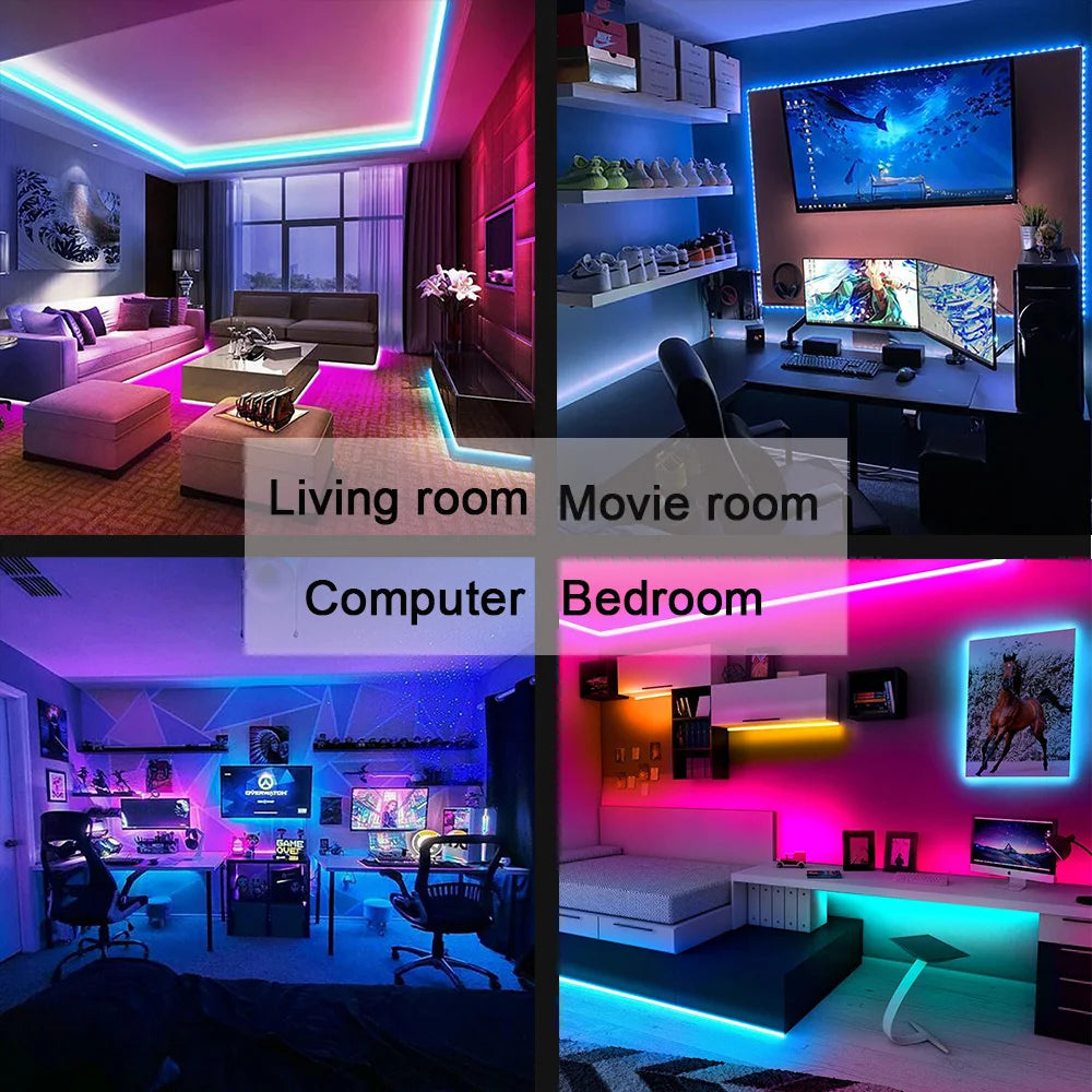 GlowFlex RGB Bluetooth Strips
