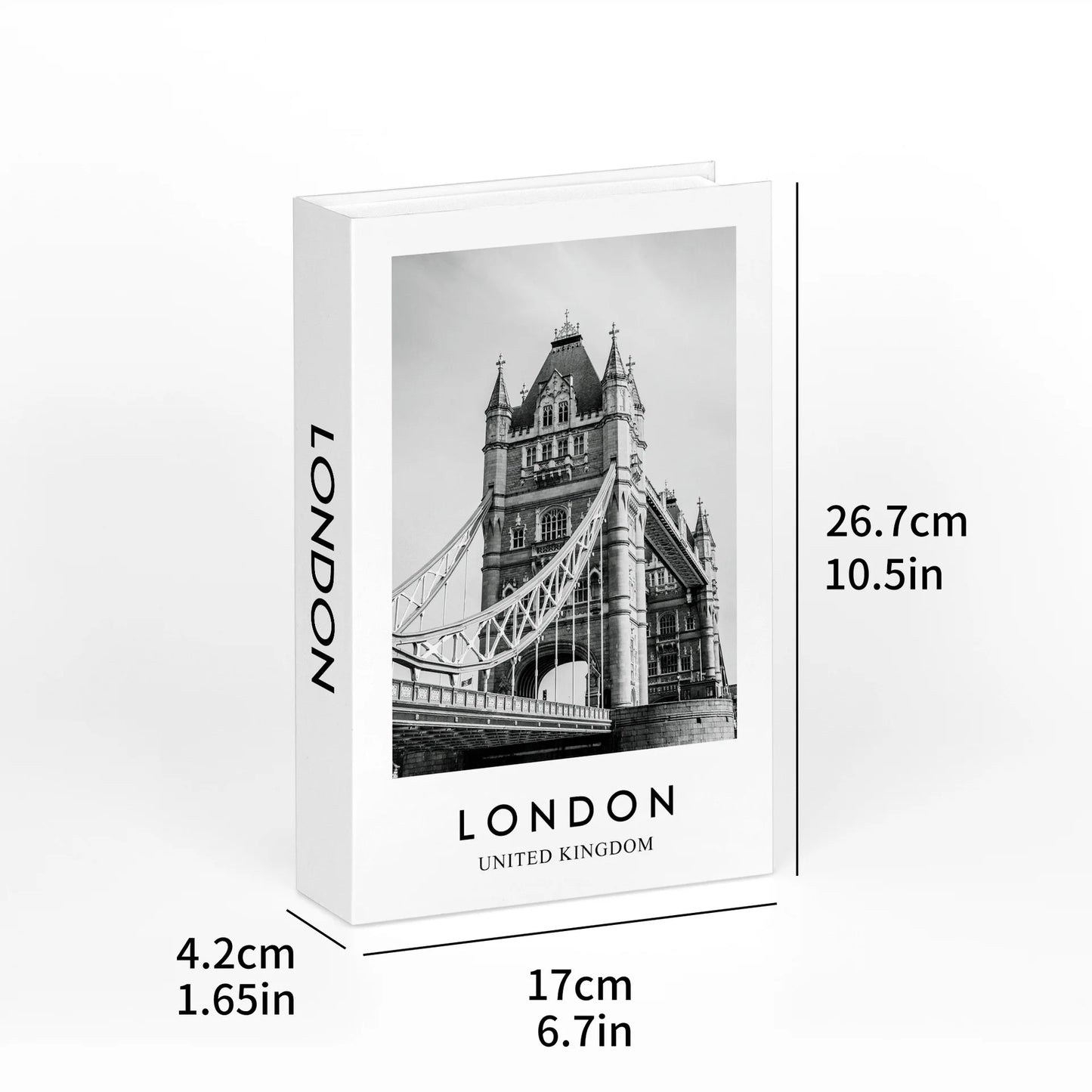 Chic Faux Book Decor