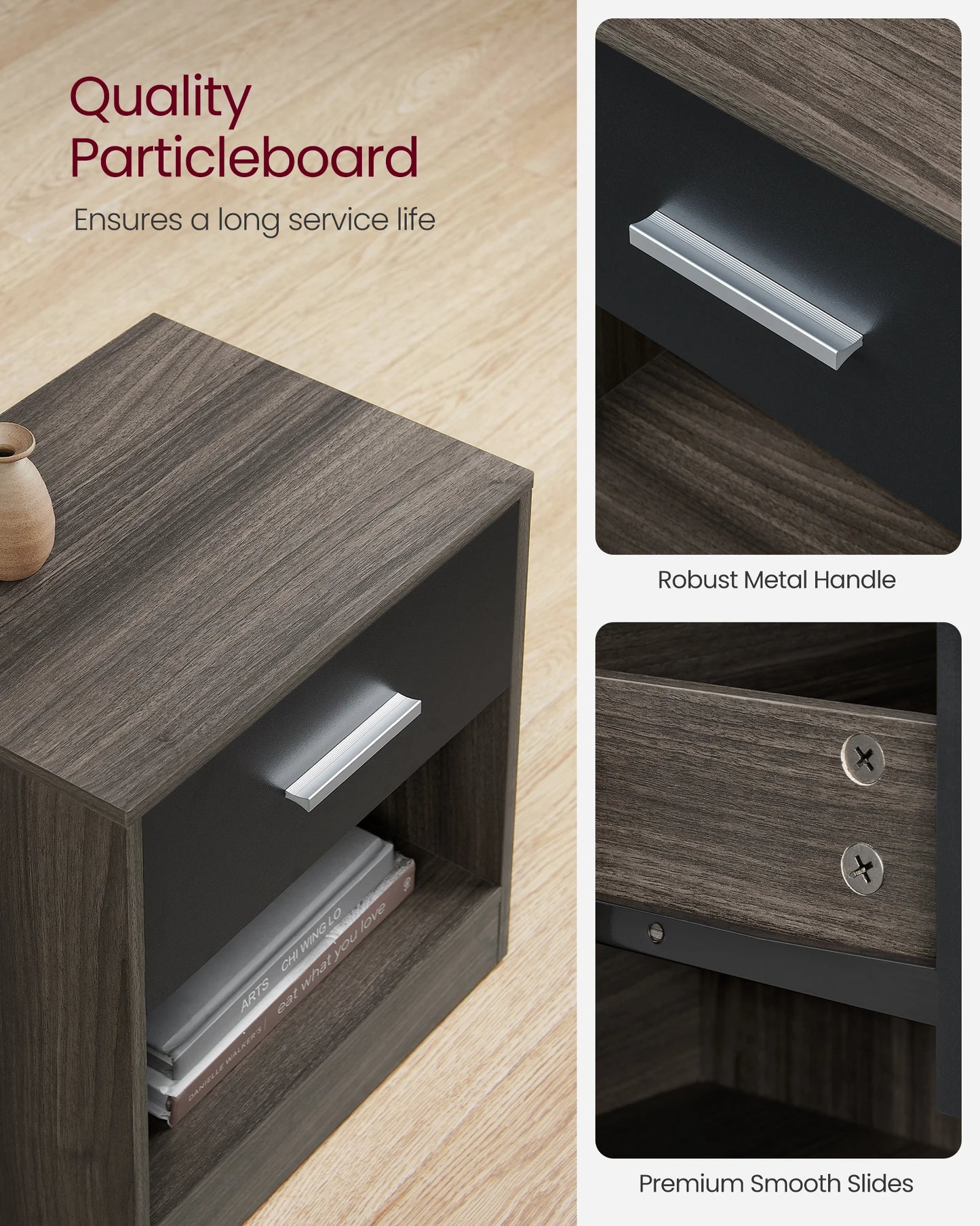 CharmWood Nightstand
