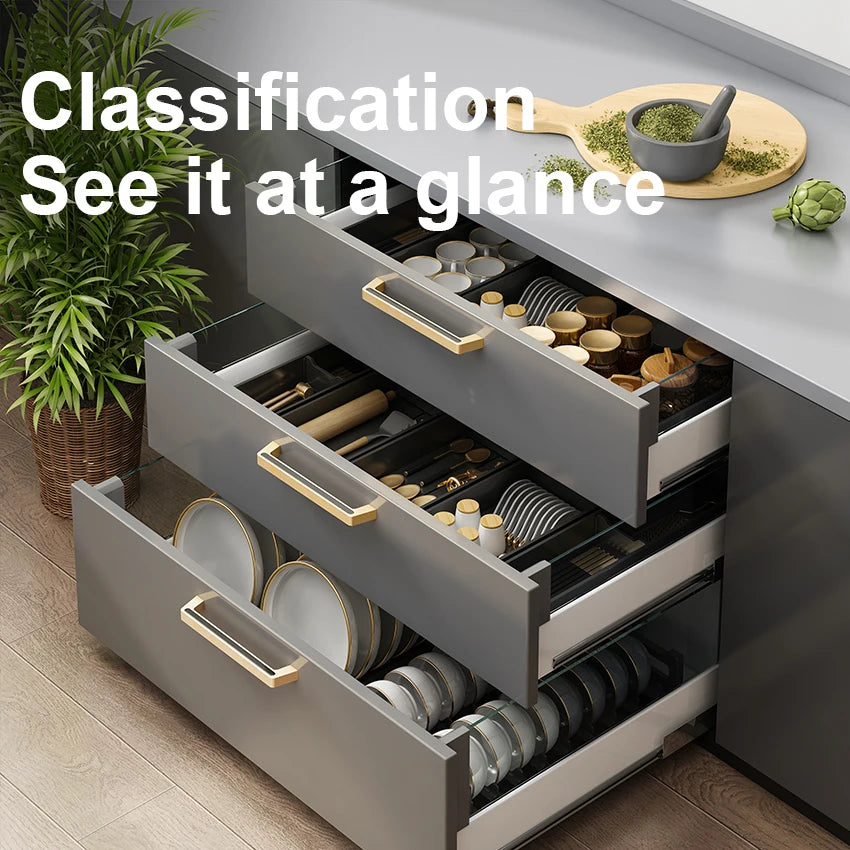 Adjustable Kitchen Storage Organiser