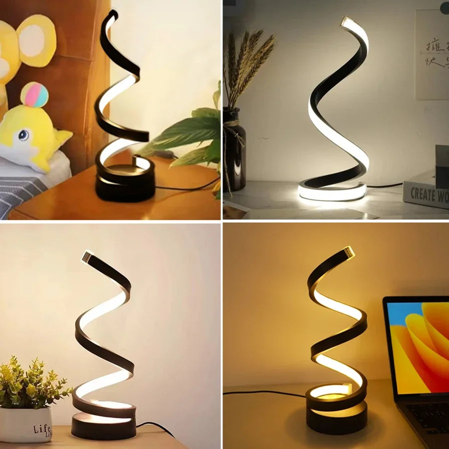 Luna Spiral LED Light