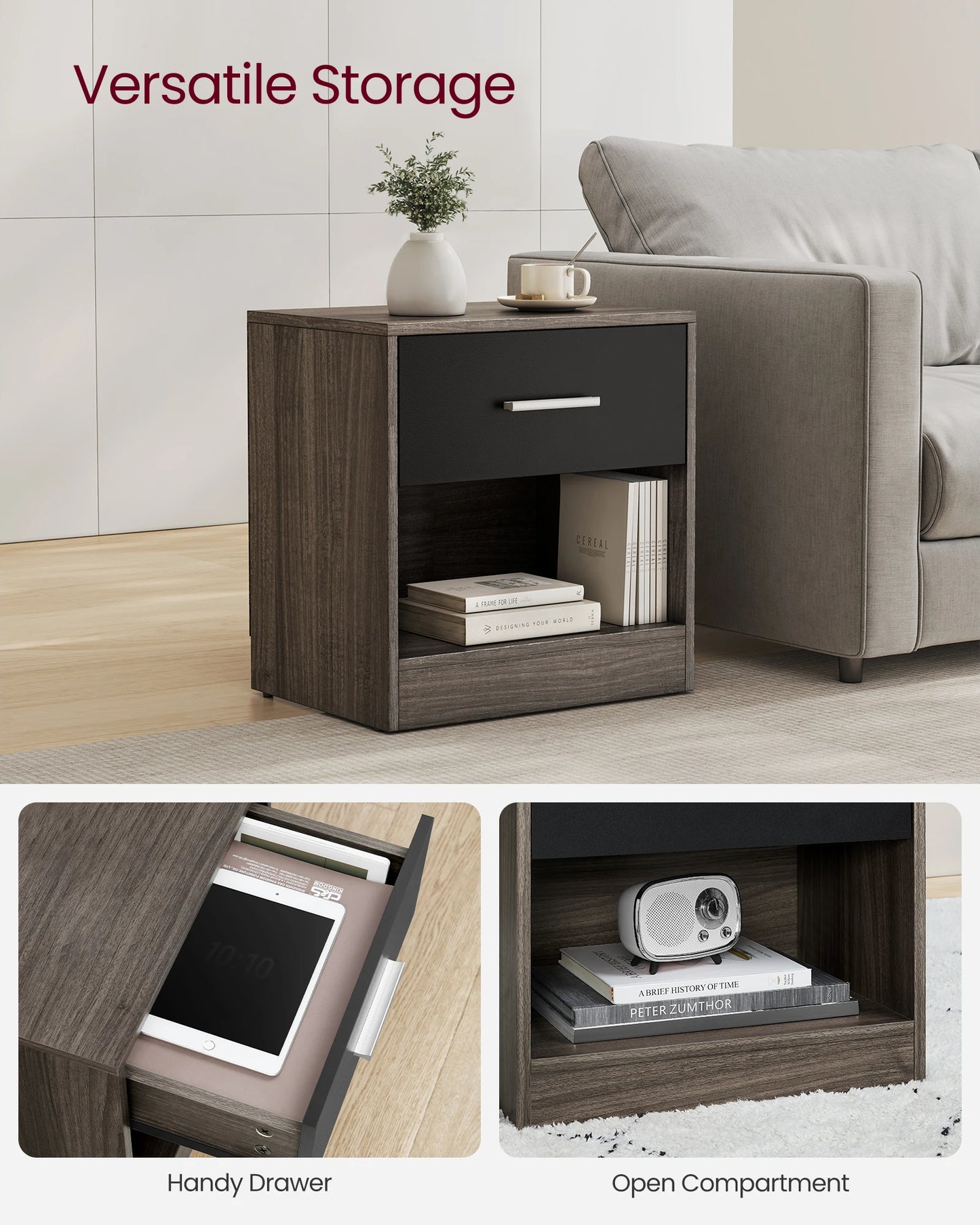 CharmWood Nightstand