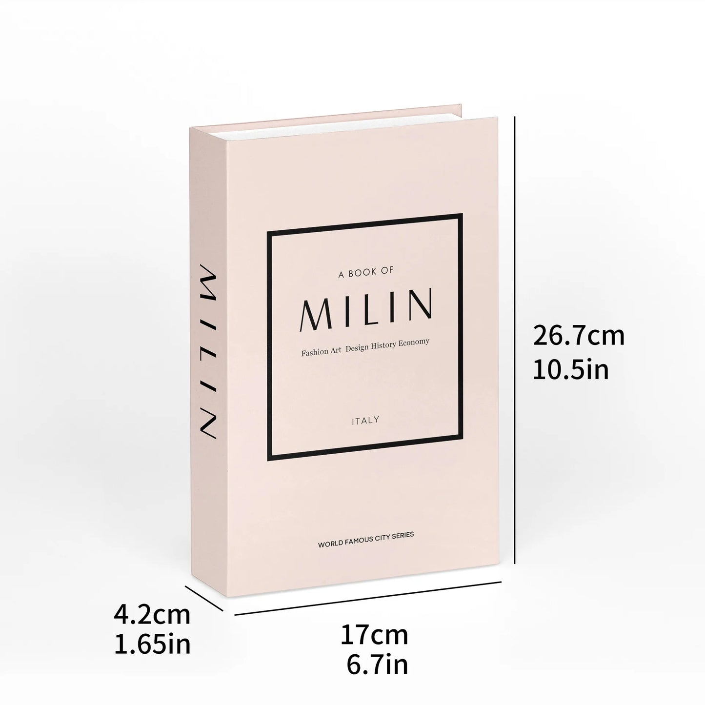 Chic Faux Book Decor