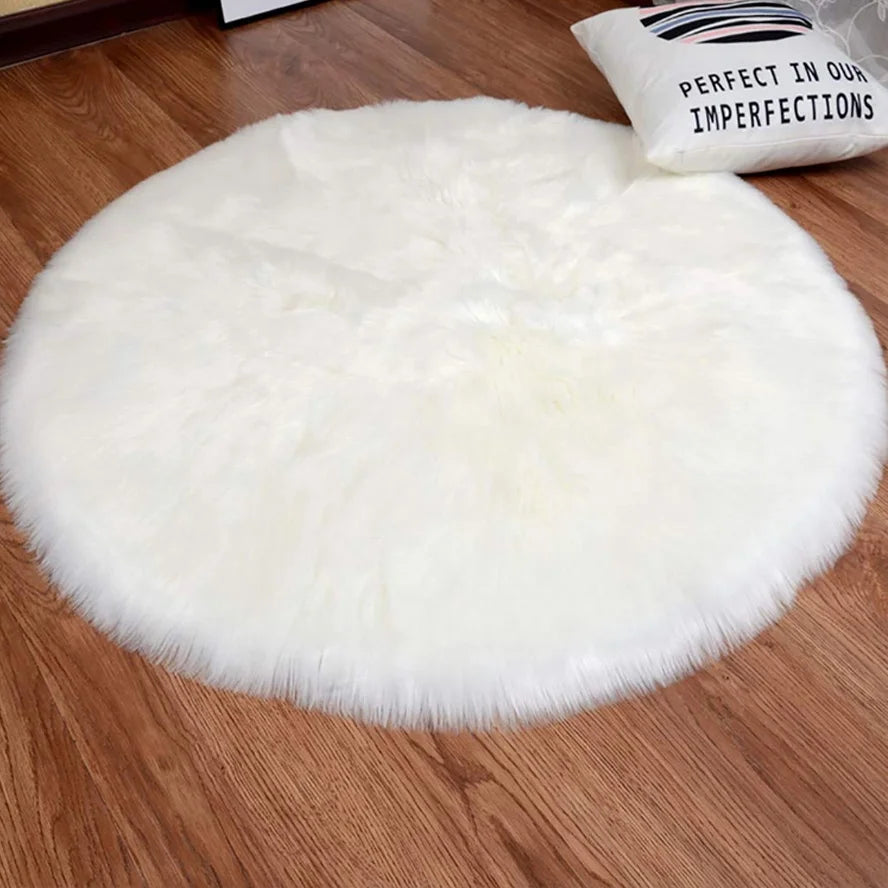 PlushRound Rug