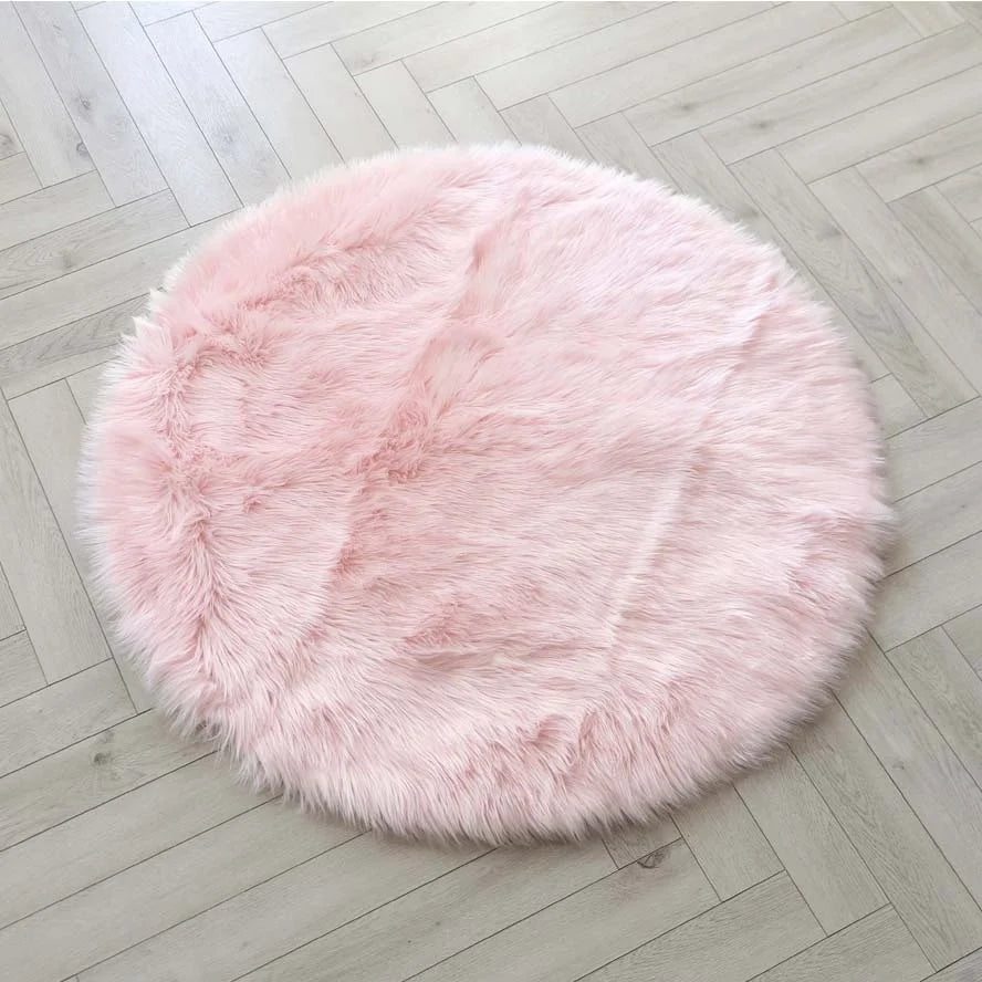PlushRound Rug