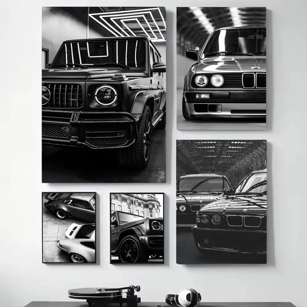 Sleek Wheels Wall Art