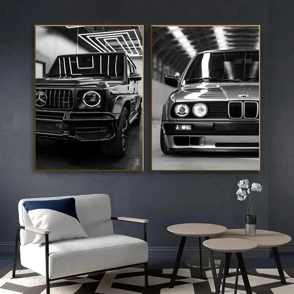 Sleek Wheels Wall Art