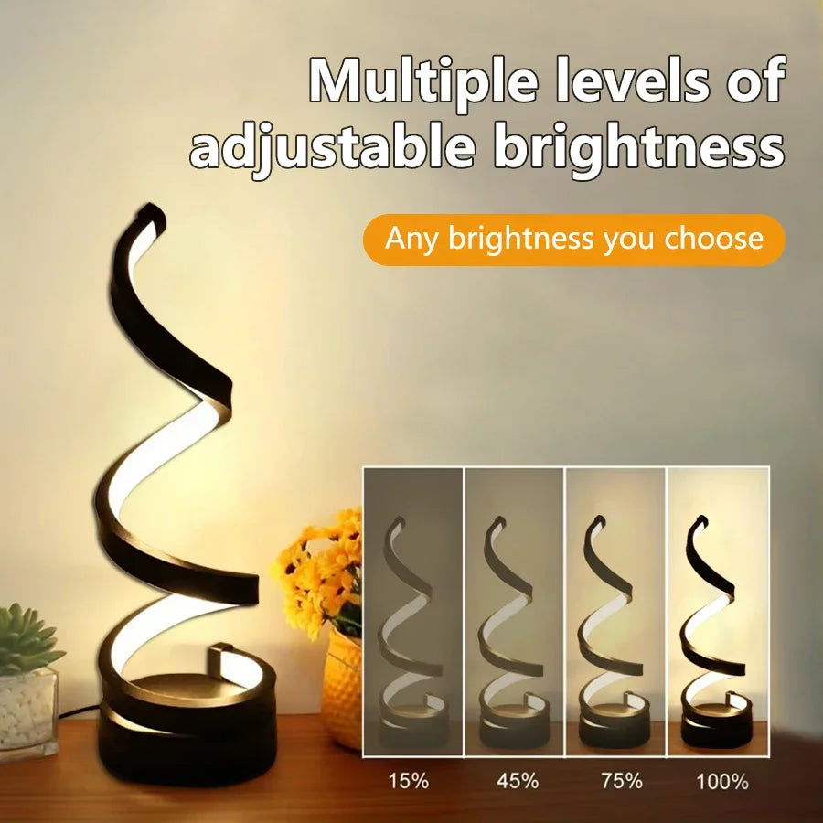 Luna Spiral LED Light