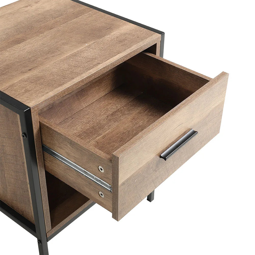 Ironwood Bedside Table