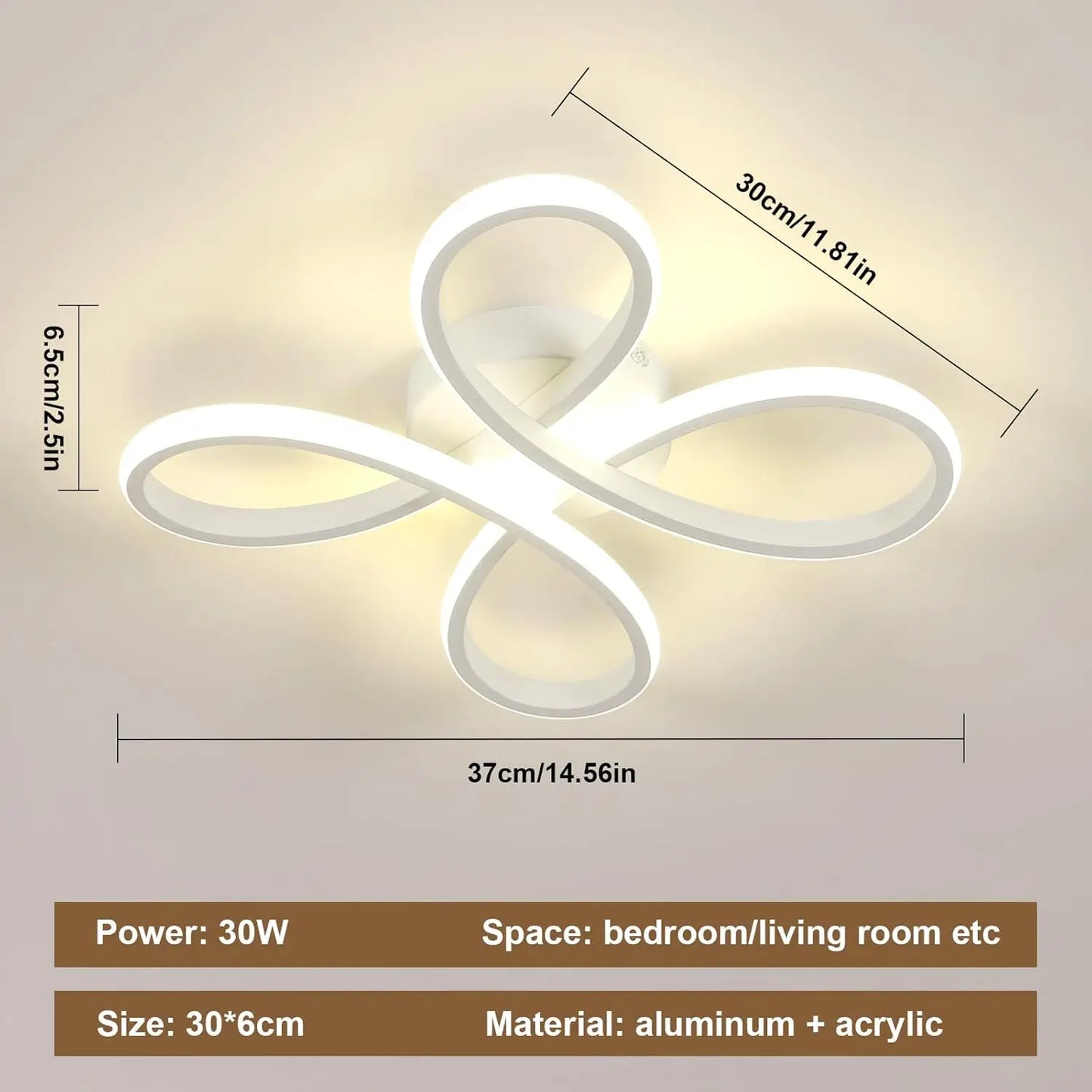 Modern Lunaloop LED Light