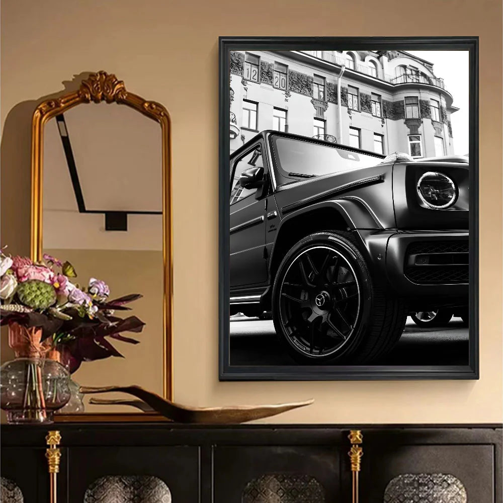 Sleek Wheels Wall Art