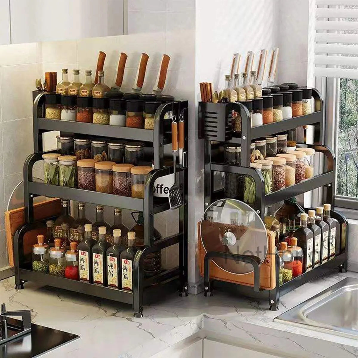 Tiered Kitchen Organiser