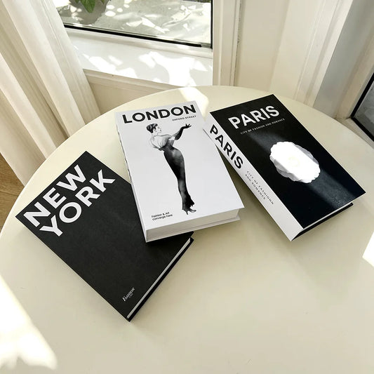 Chic Faux Book Decor