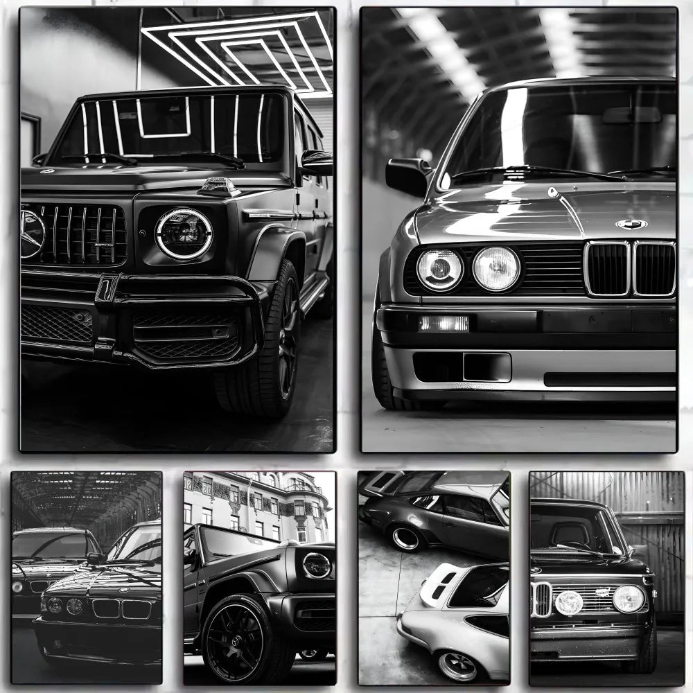 Sleek Wheels Wall Art