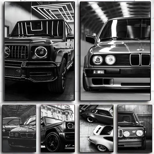 Sleek Wheels Wall Art