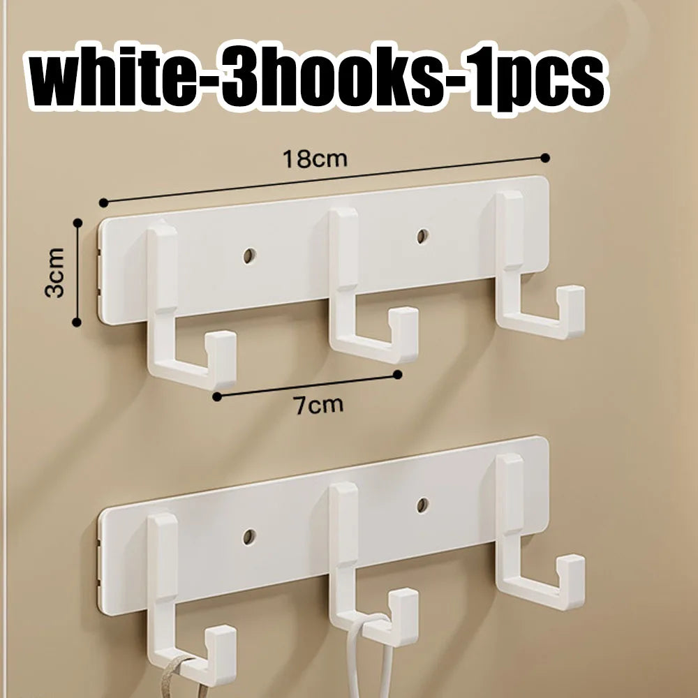 Minimalistic Adhesive wall hooks
