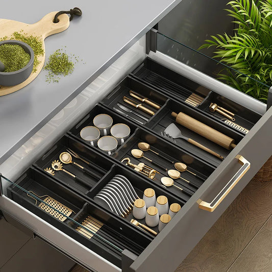Adjustable Kitchen Storage Organiser