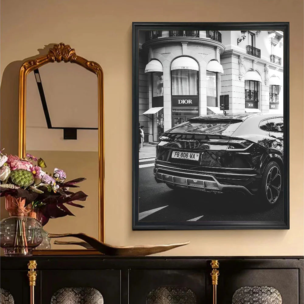 Sleek Wheels Wall Art