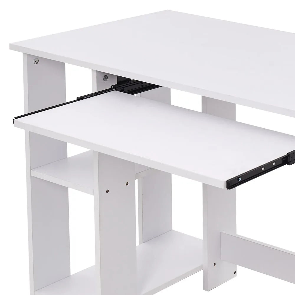 Glacier White Desk