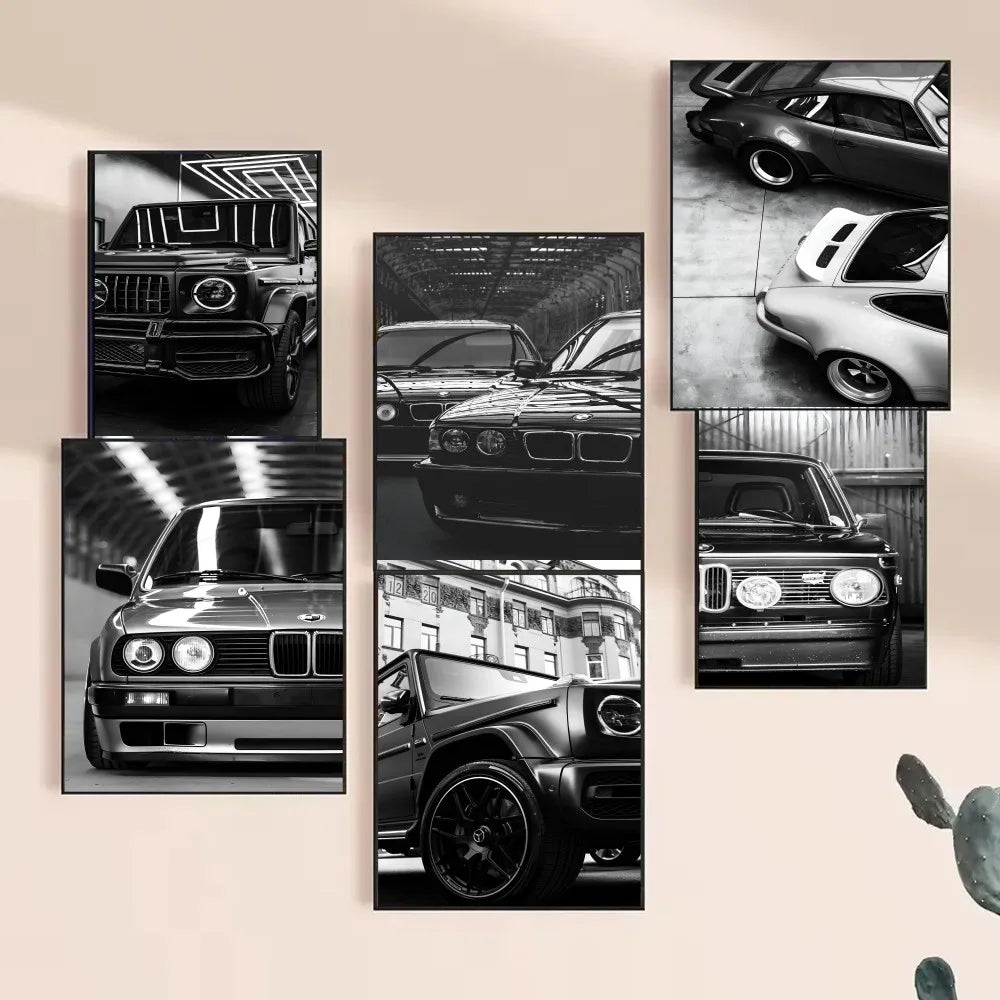 Sleek Wheels Wall Art