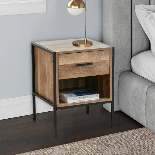 Ironwood Bedside Table