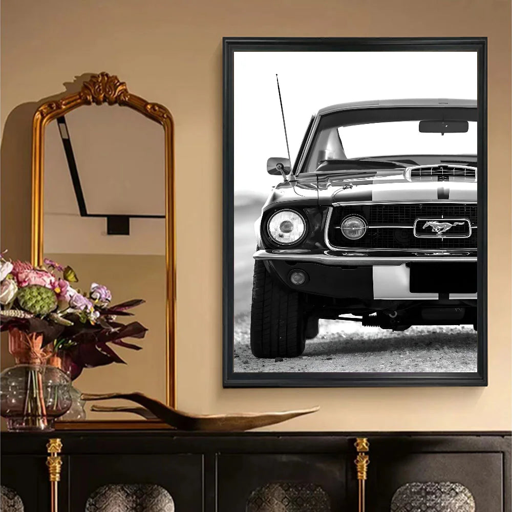Sleek Wheels Wall Art