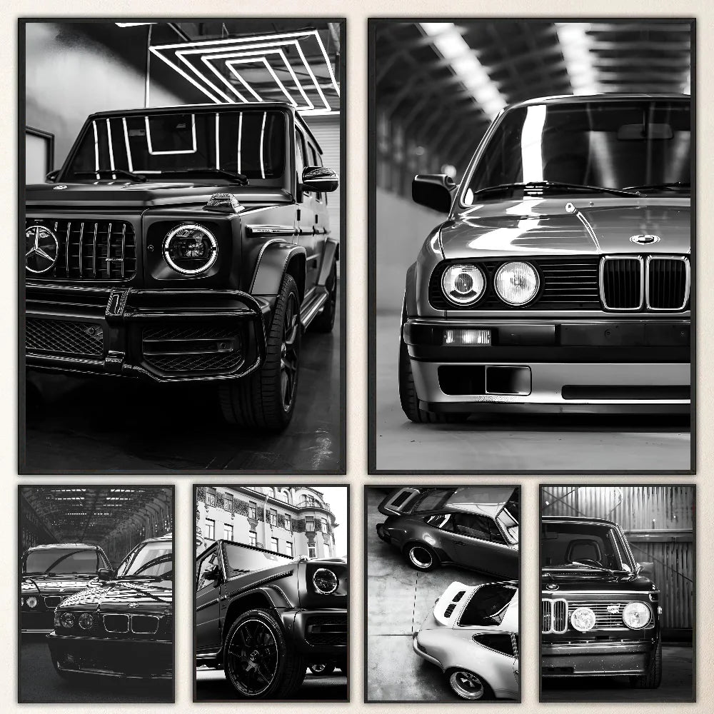 Sleek Wheels Wall Art