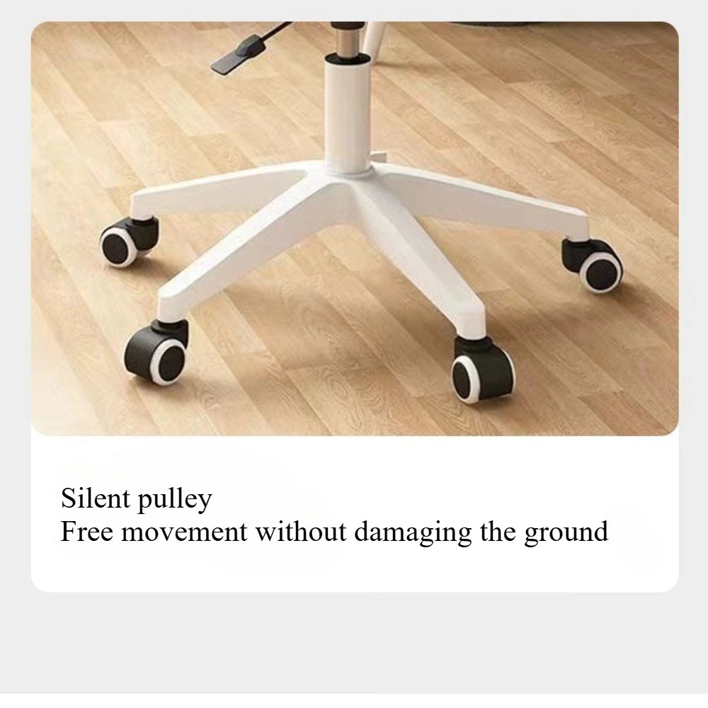 Clear Swivel Desk Chair